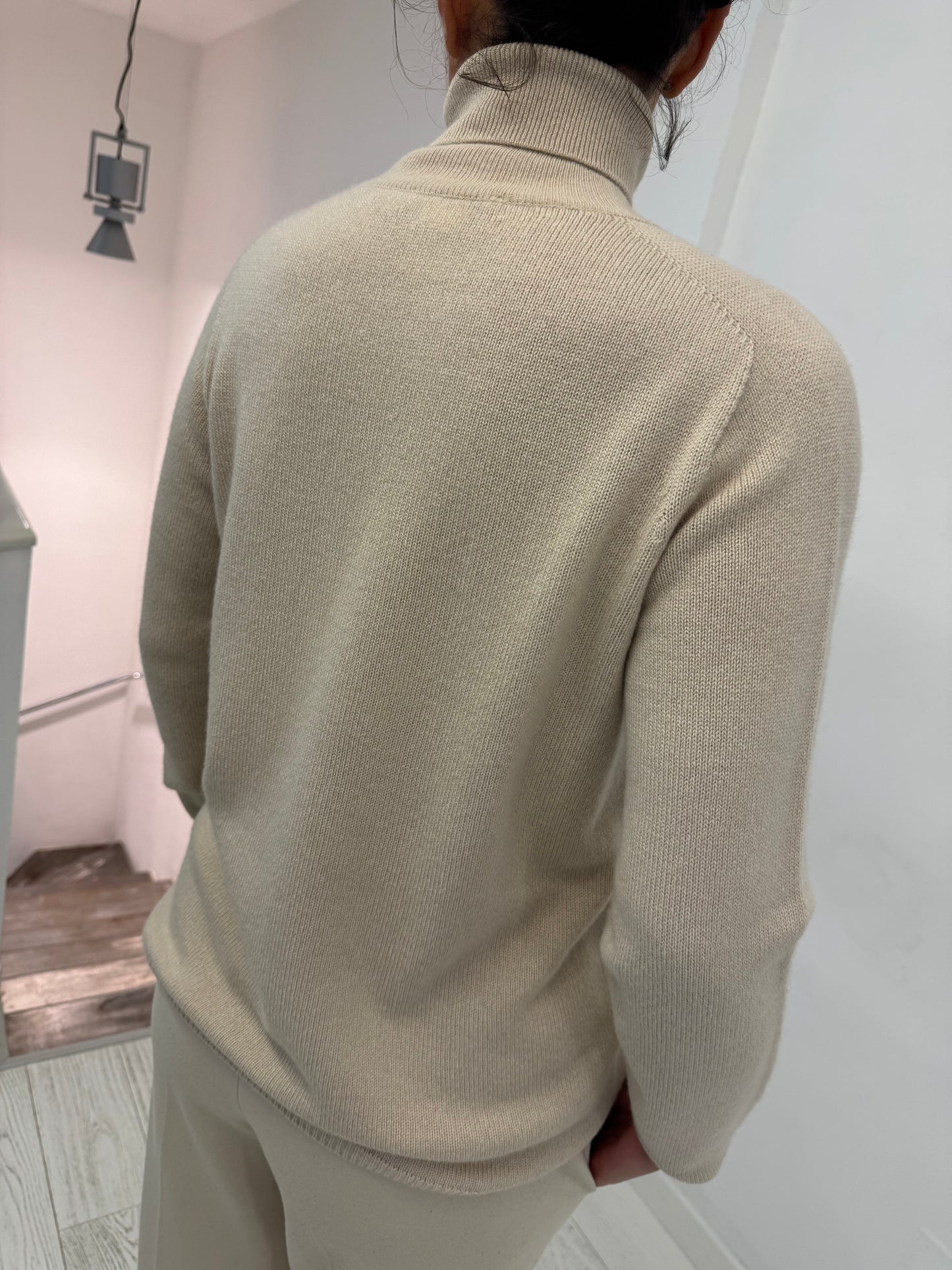 Maglia Collo Alto Cashmere