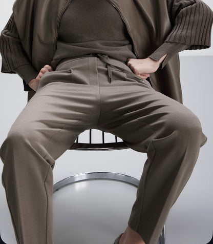 Pantalone Con Coulisse Punto Milano