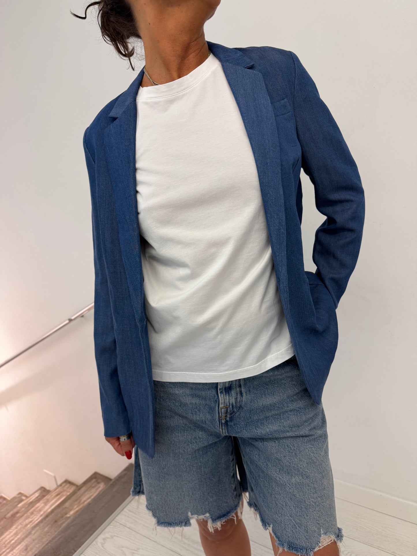 Blazer Monopetto Denim