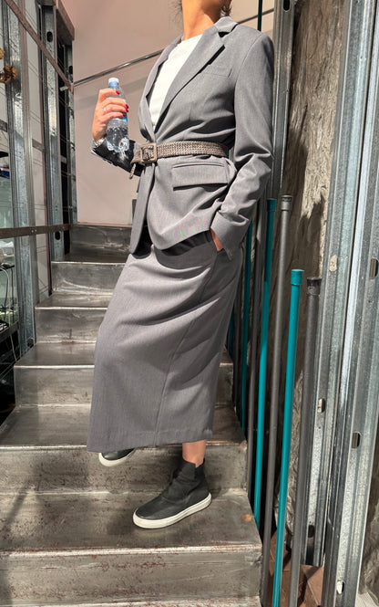 Blazer Monopetto Gabardina