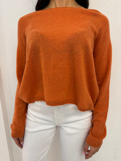 Maglia Girocollo Cashmere Scatoletta