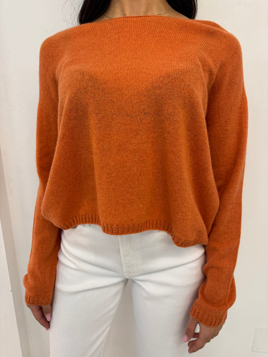 Maglia Girocollo Cashmere Scatoletta