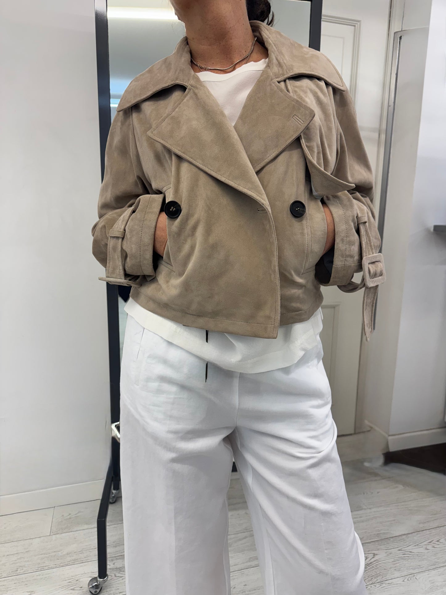 Mini Trench Suede