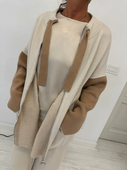 Giacca Lunga Cashmere Double-face