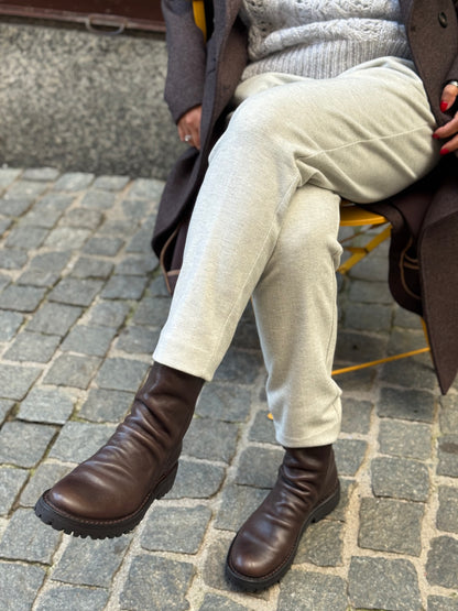 Pantalone Coulisse Spina di Pesce Jersey