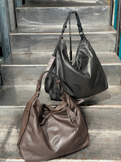 Borsa a spalla Nappa