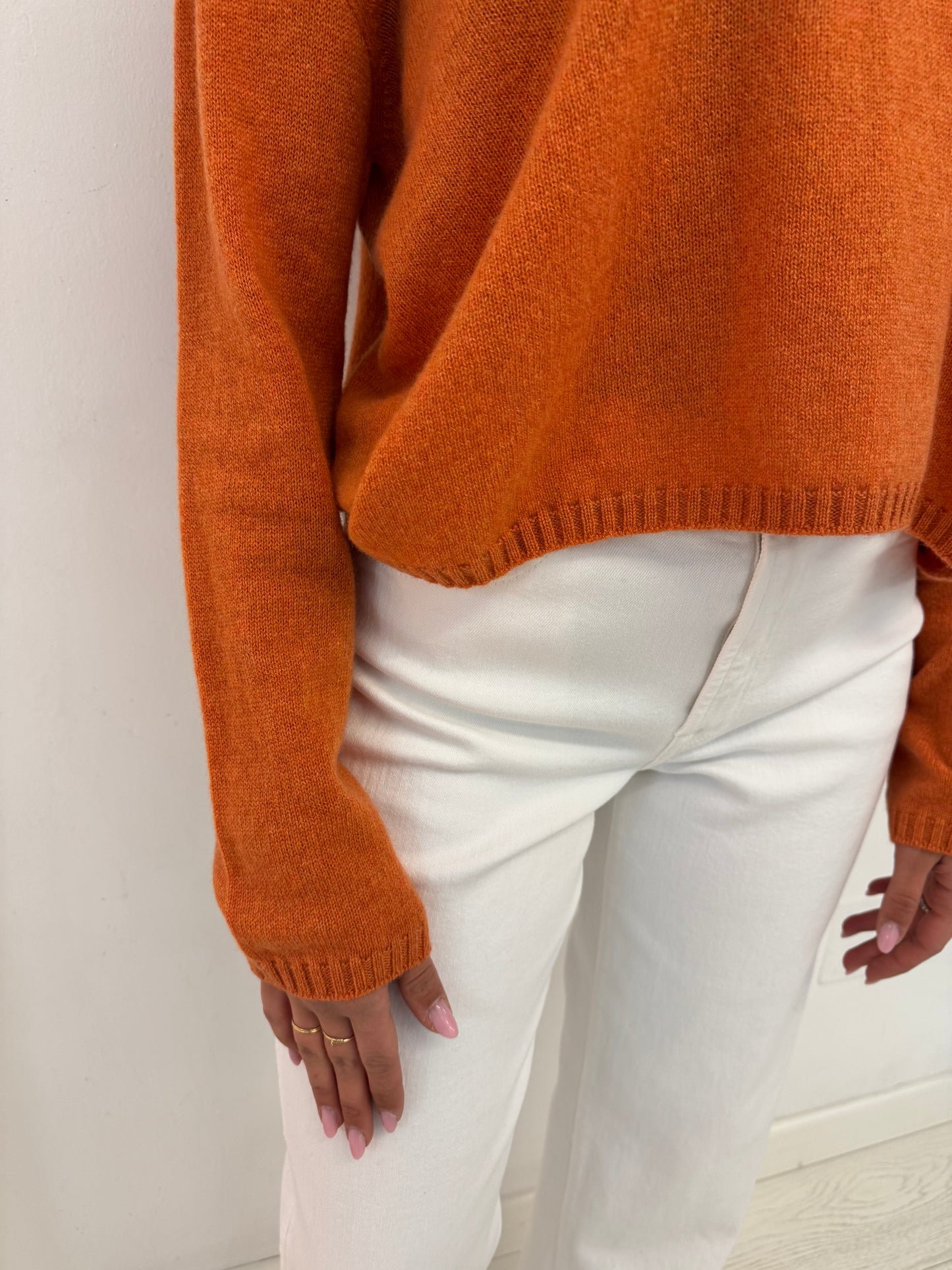 Maglia Girocollo Cashmere Scatoletta