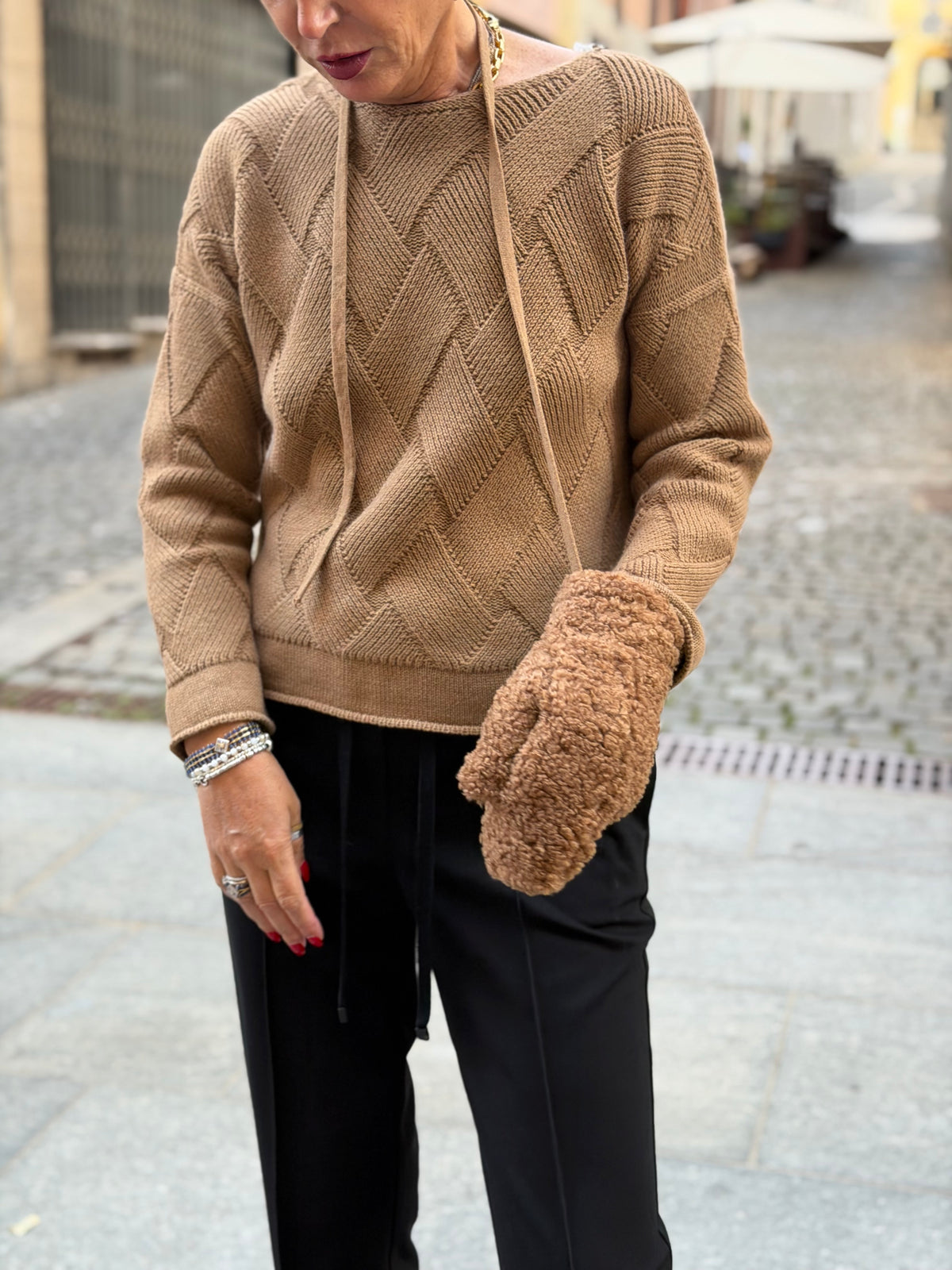 Maglia Girocollo Rombi