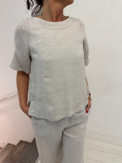 T- Shirt Lino Fiamma