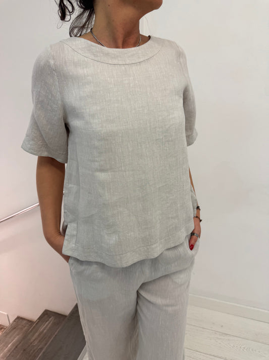 T- Shirt Lino Fiamma