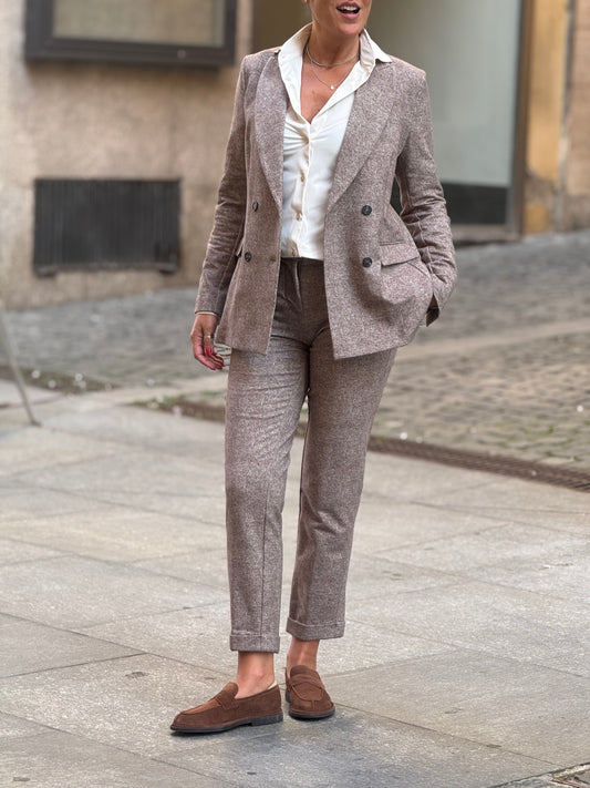 Blazer Doppiopetto Tweed