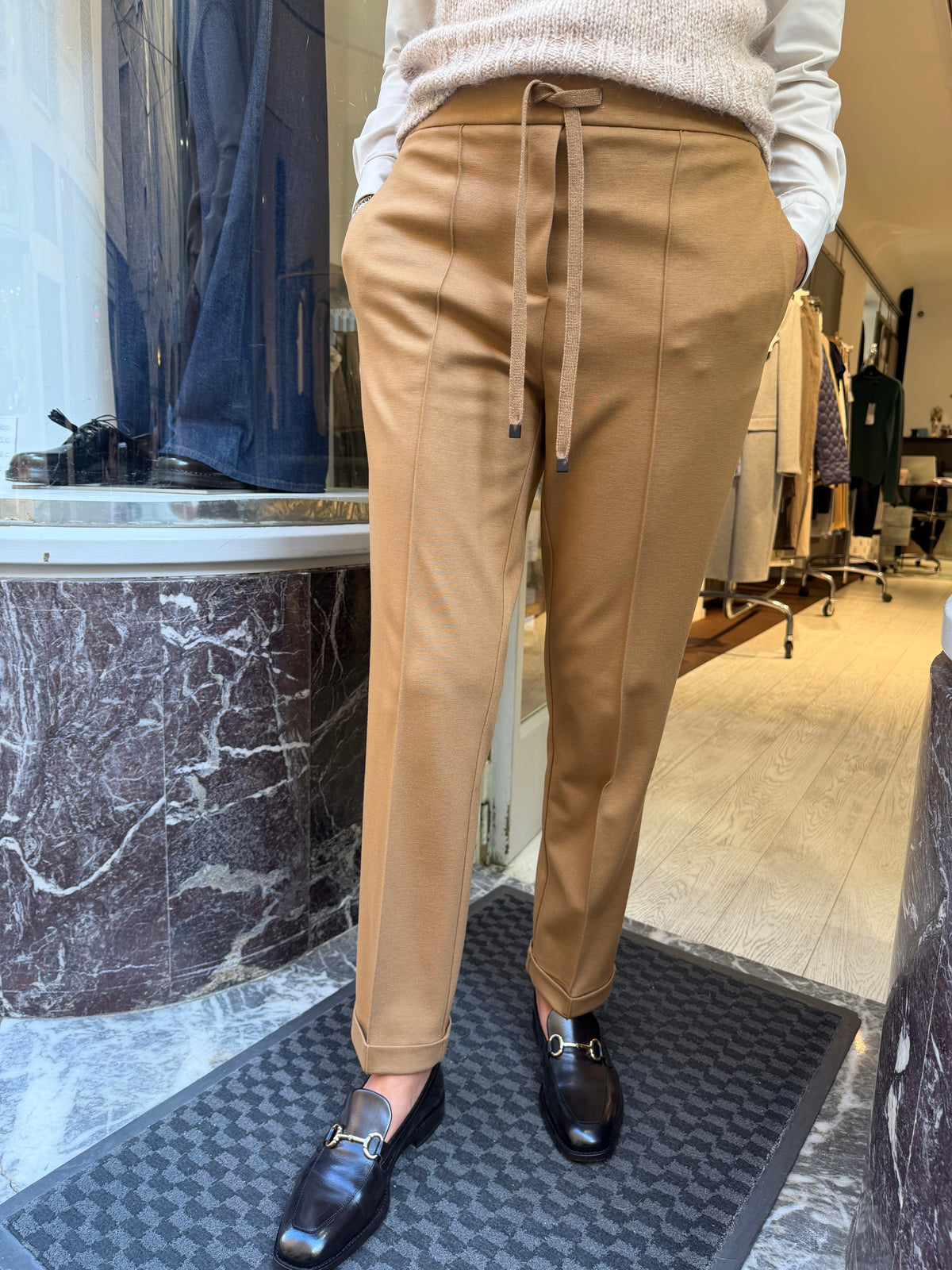 Pantalone Punto Milano Con Coulisse