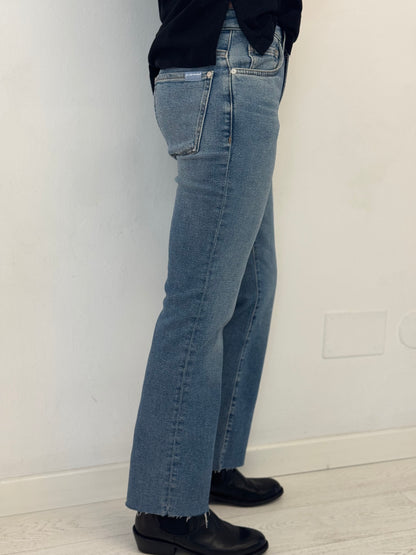 Denim Calie Straight Ankle