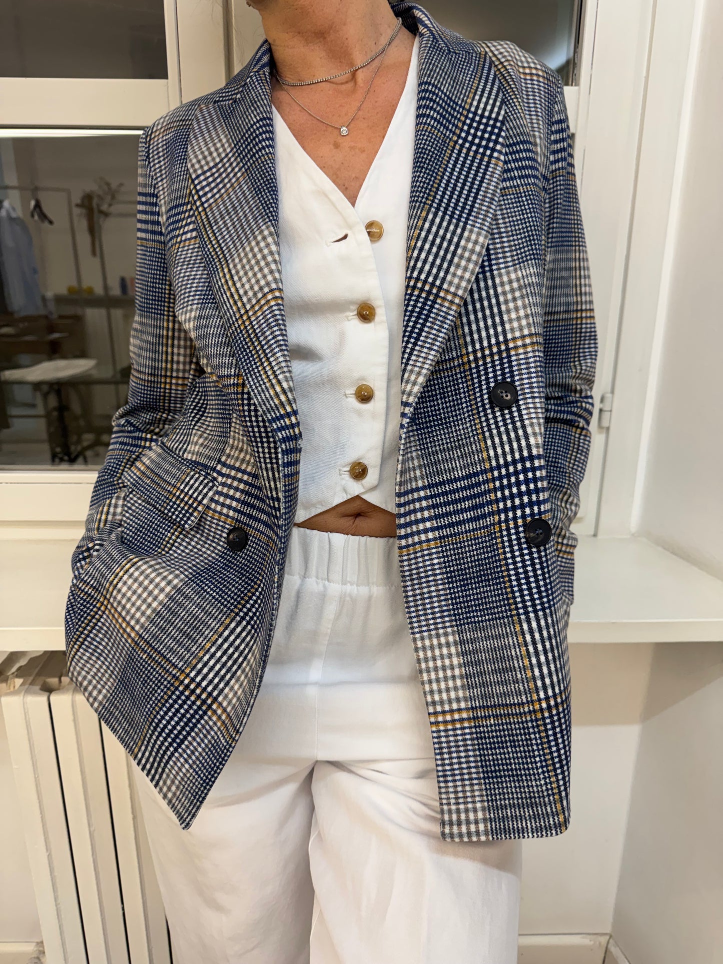 Blazer Doppiopetto Galles