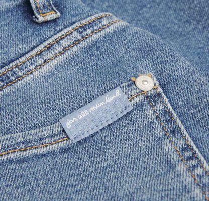 Denim Calie Straight Ankle