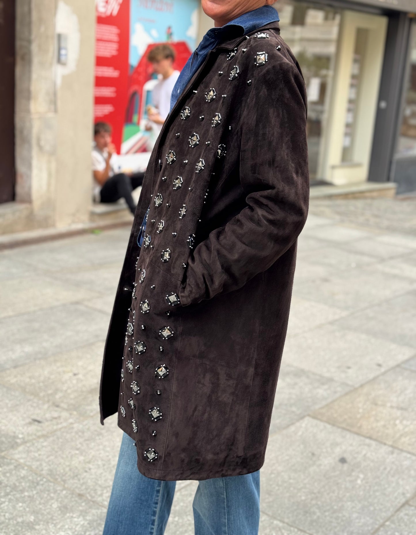 Cappotto Suede Galaxy