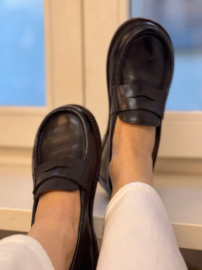 Mocassino Kurni Caffè