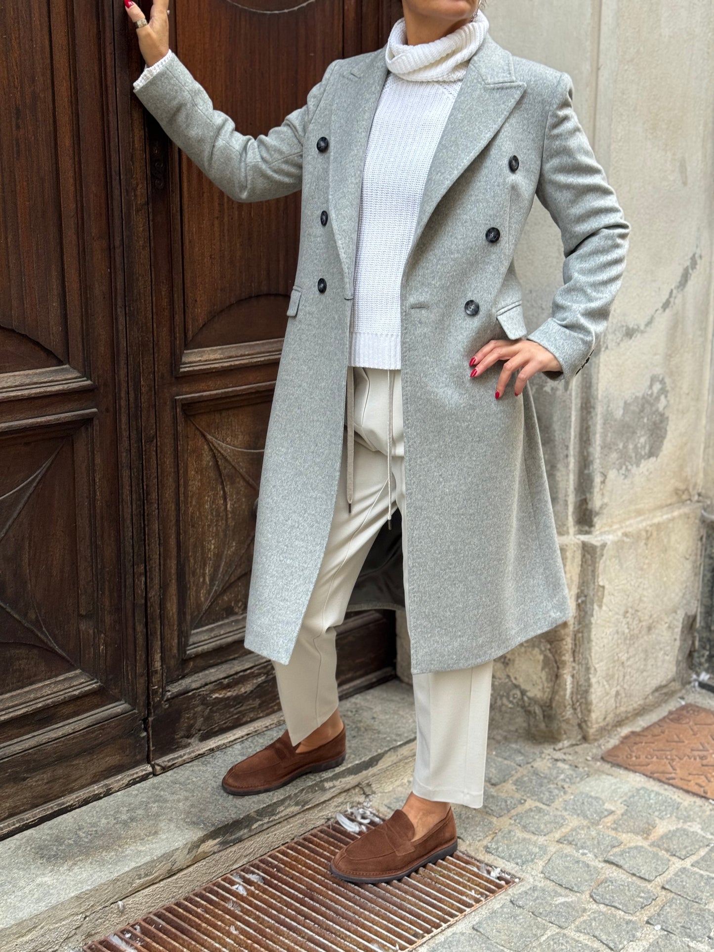 Cappotto Doppiopetto Slim