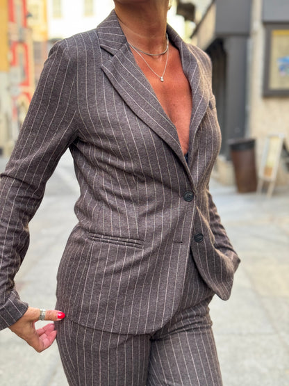 Blazer Monopetto Gessato