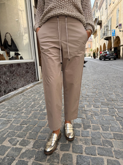 Pantalone Cotone con Coulisse