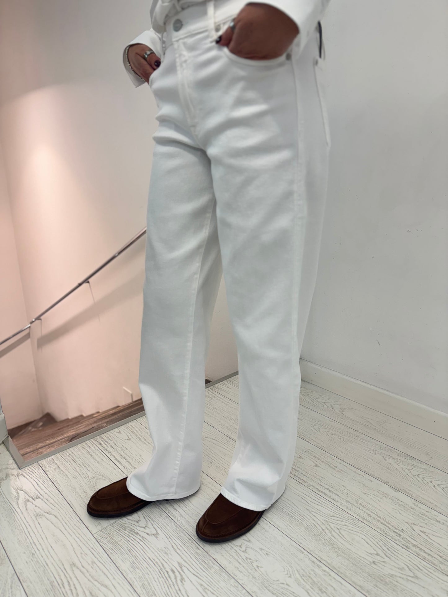 Denim Stovepipe Straight Soleil