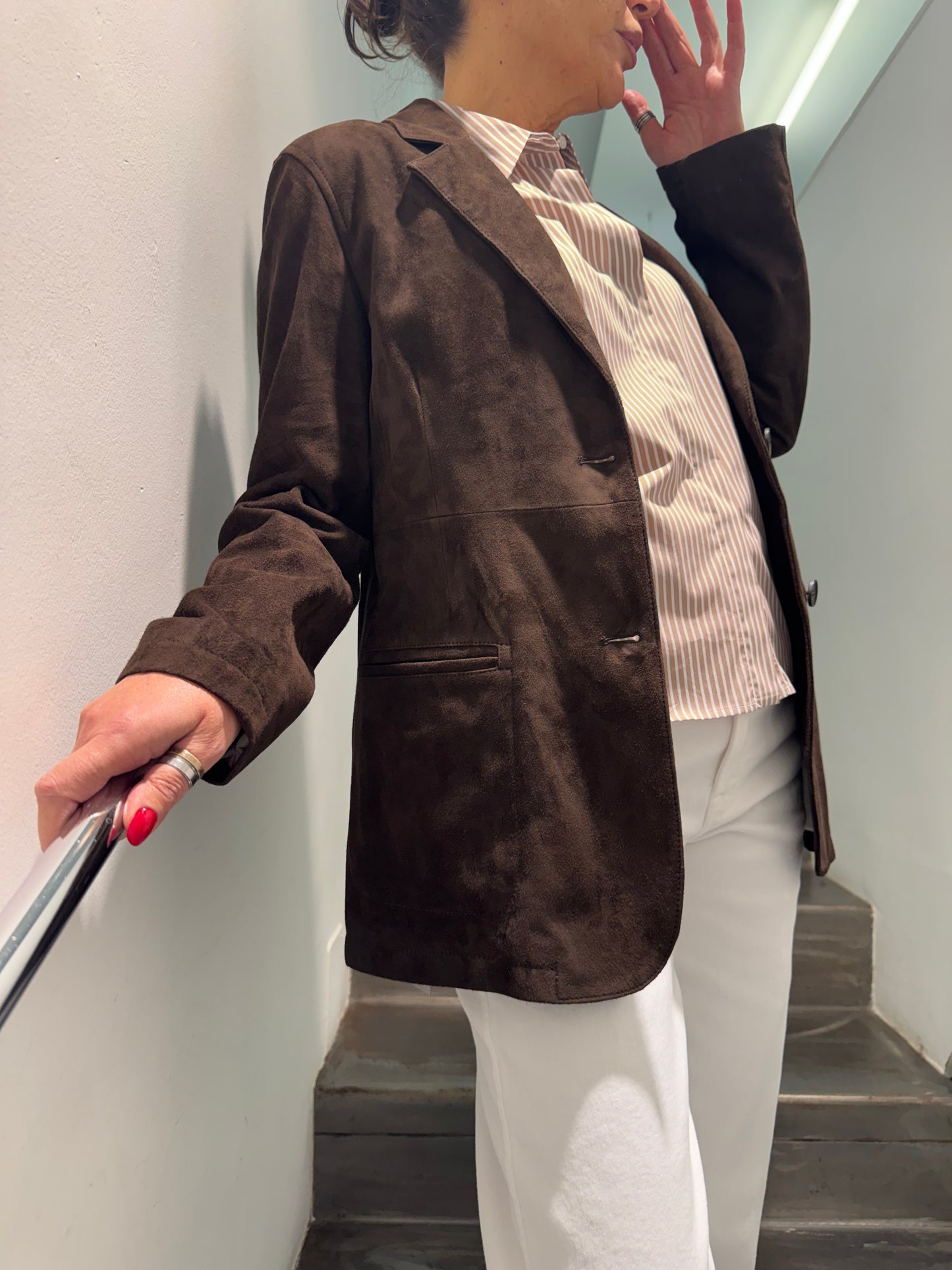 Blazer Monopetto Suede