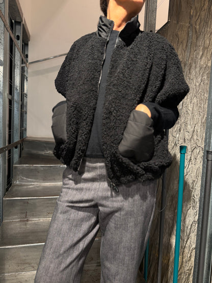 Giacca Teddy Eco Fur Reversibile