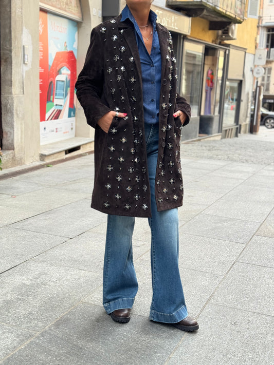 Cappotto Suede Galaxy