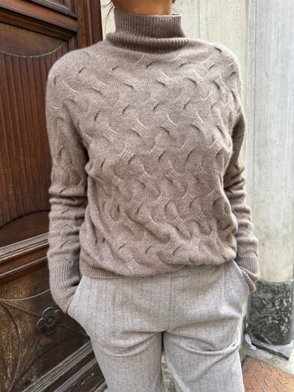 Lupetto Cashmere Trecce