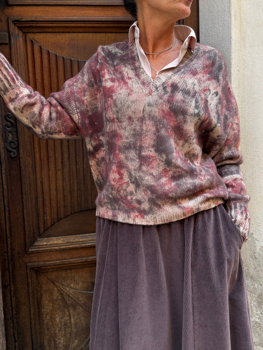 Maglia Cashmere Camouflage
