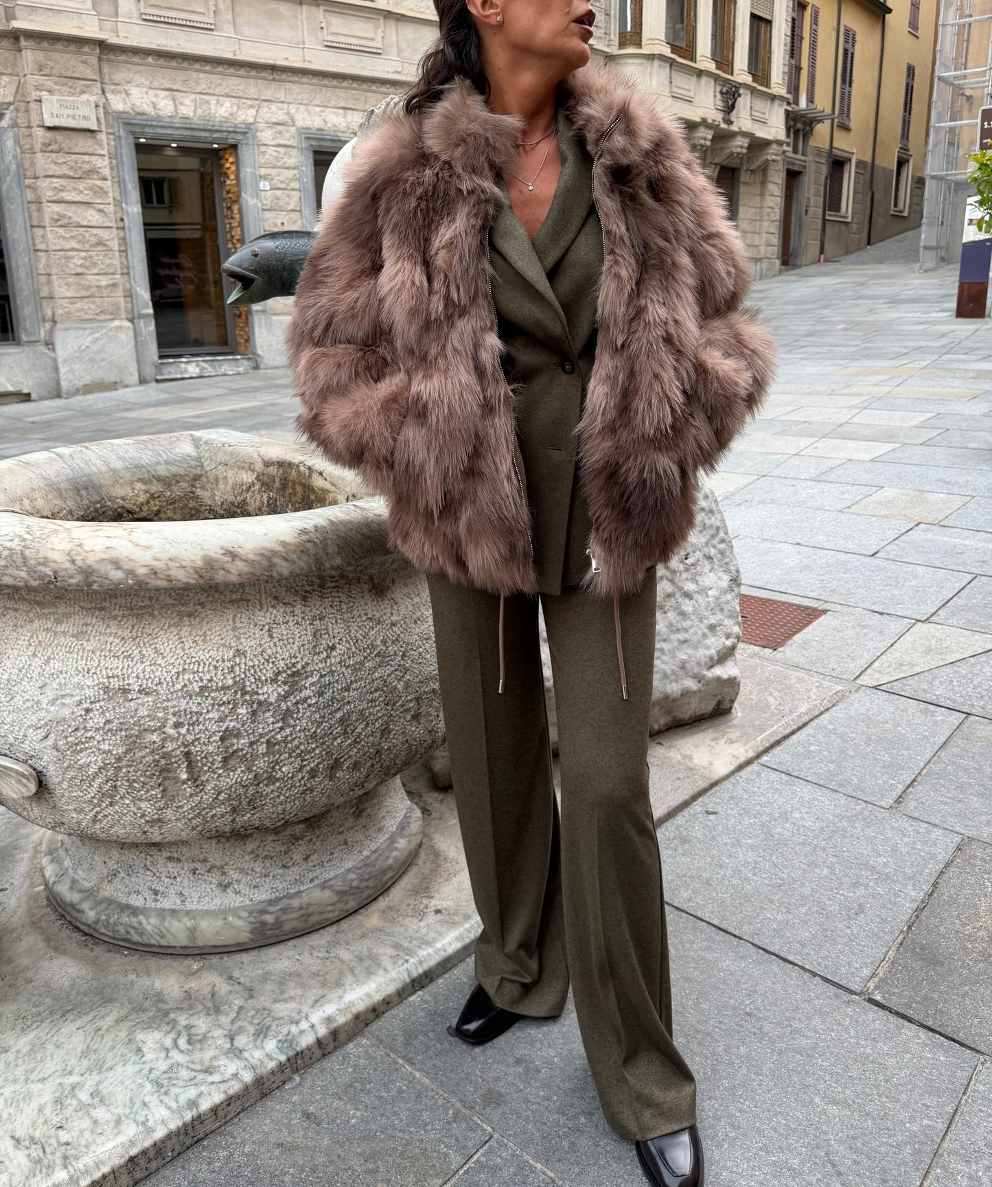 Bomber Fake Fur