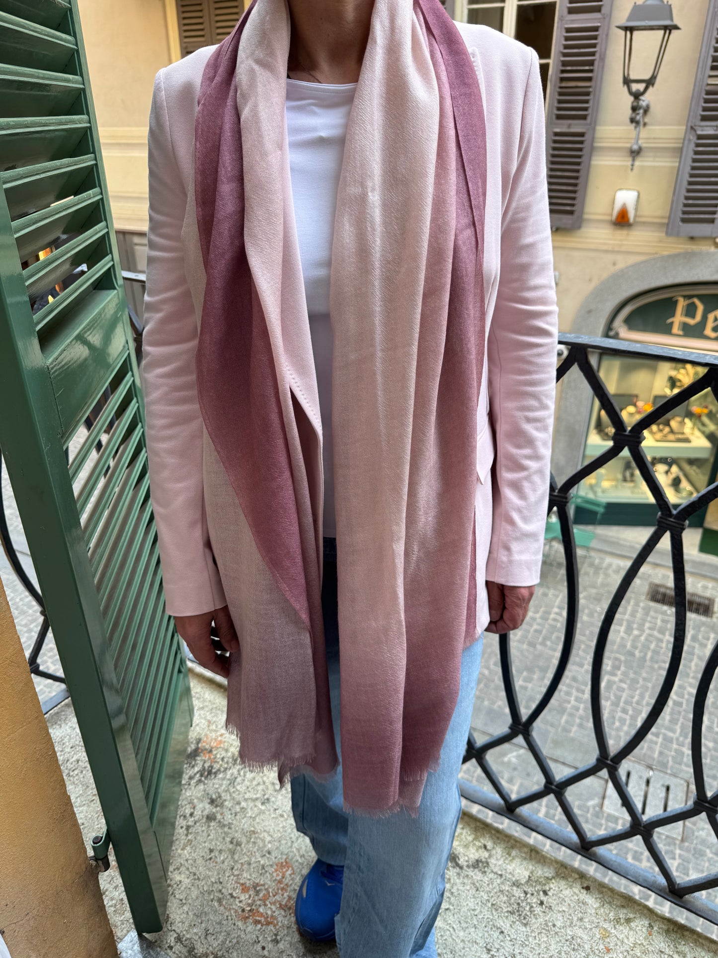 Stola Degrade’e Cashmere-  Seta