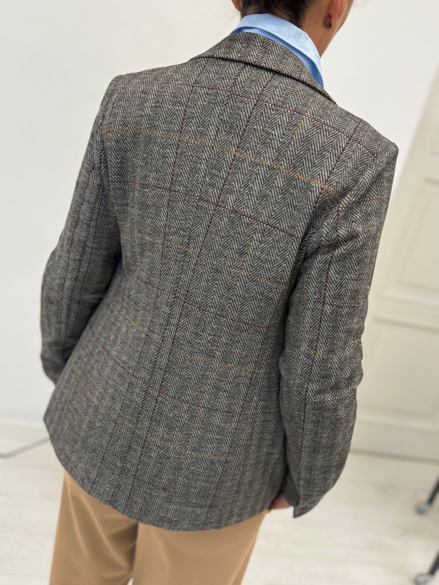 Blazer Monopetto Tartan