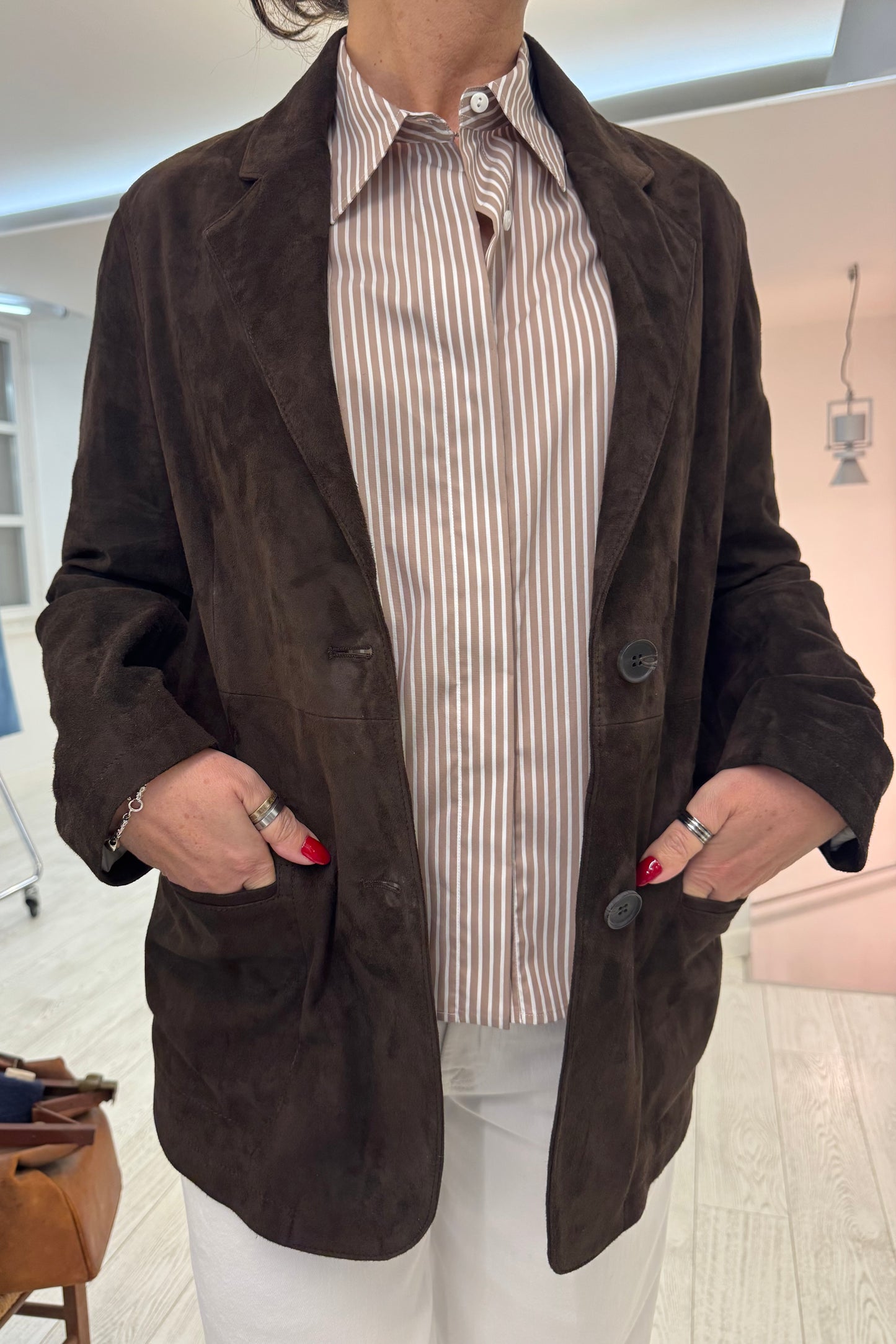 Blazer Monopetto Suede