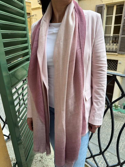 Stola Degrade’e Cashmere-  Seta