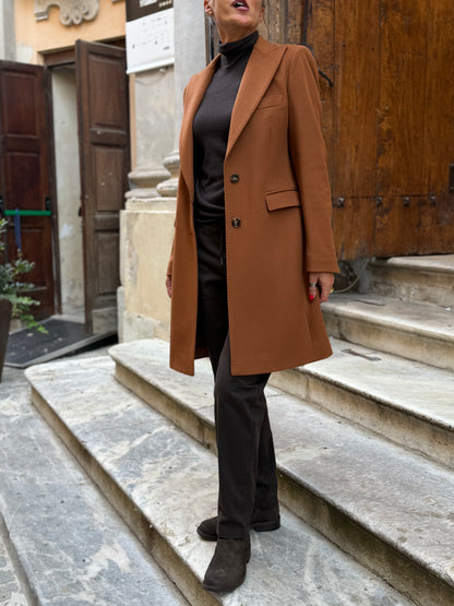 Cappotto Velour Slim Fit
