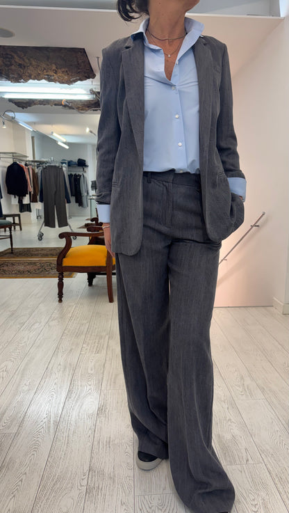 Giacca Monopetto Denim