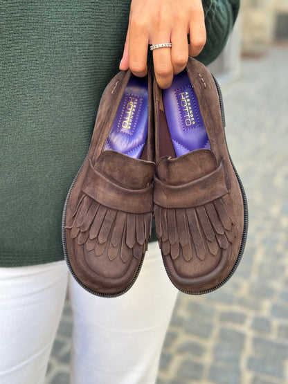 Mocassino Con Frange