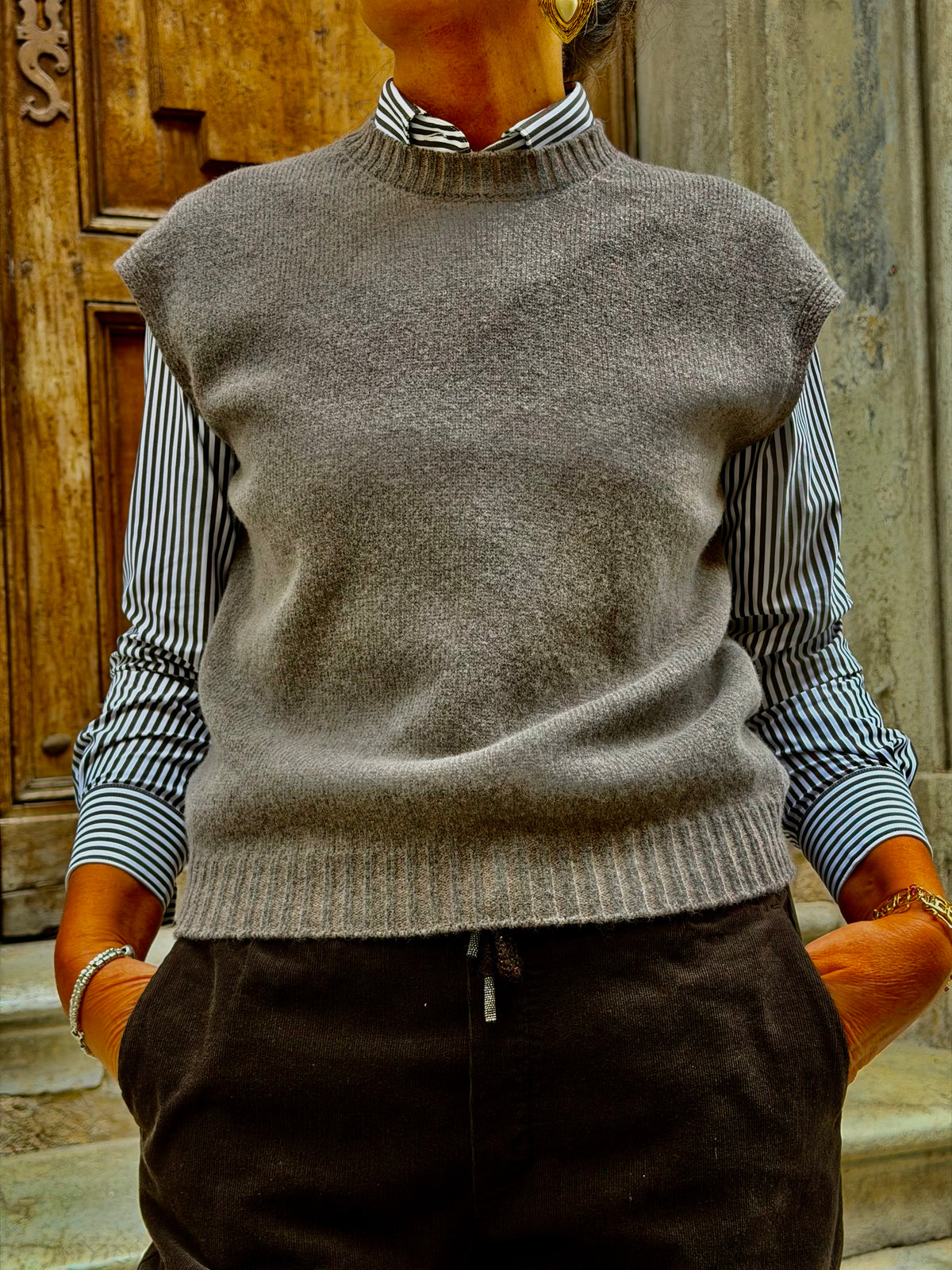 Gilet Cold Dyed