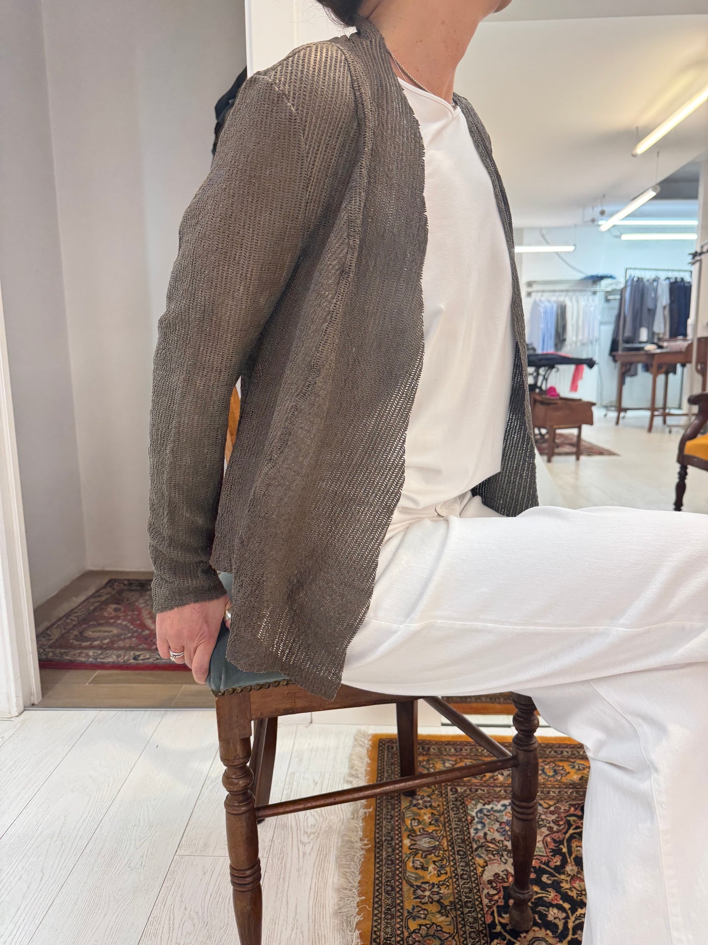 Giacca Pelle Laserata