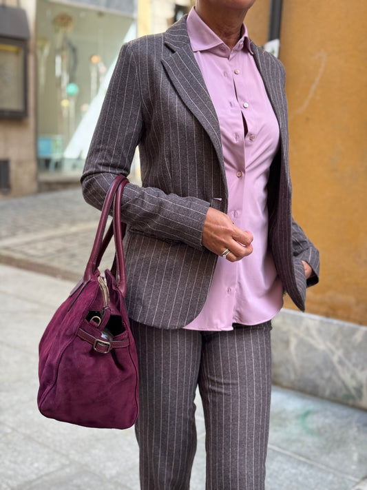 Blazer Monopetto Gessato
