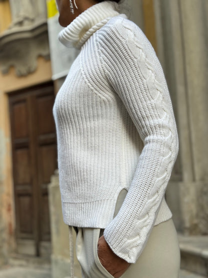 Maglia Lupetto Costa Inglese C/Treccia