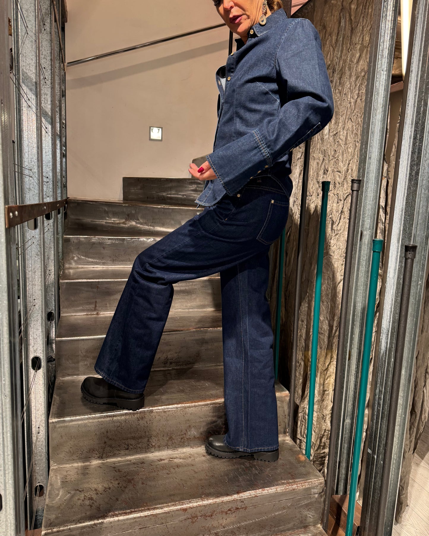 Denim Low Straight Indigo