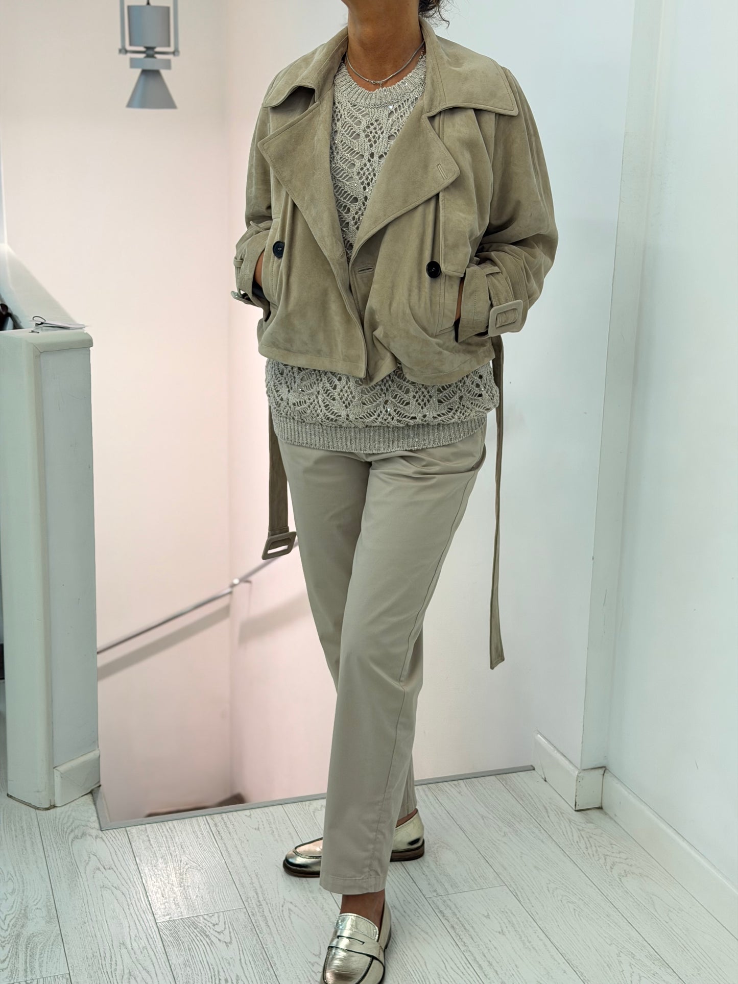 Mini Trench Suede