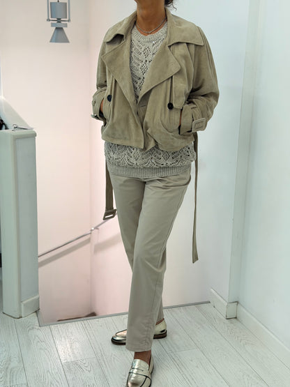 Mini Trench Suede