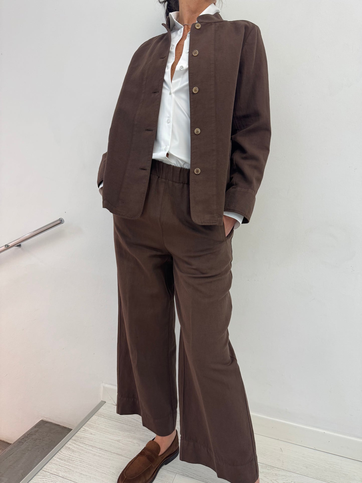 Giacca Collo Coreana