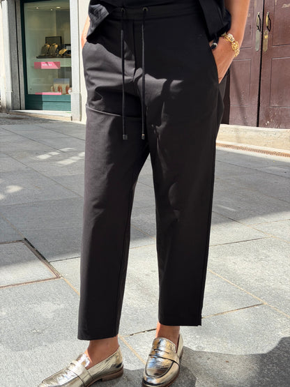 Pantalone Cotone con Coulisse