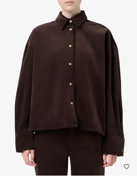 Camicia Nina Cropped Velluto