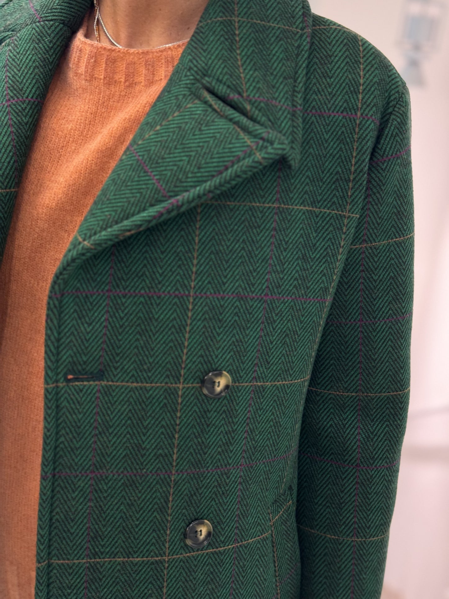 Peacoat Tartan Green