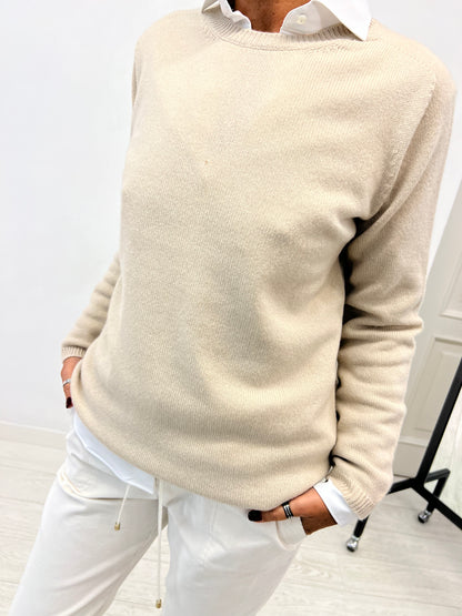 Maglia Girocollo Cashmere